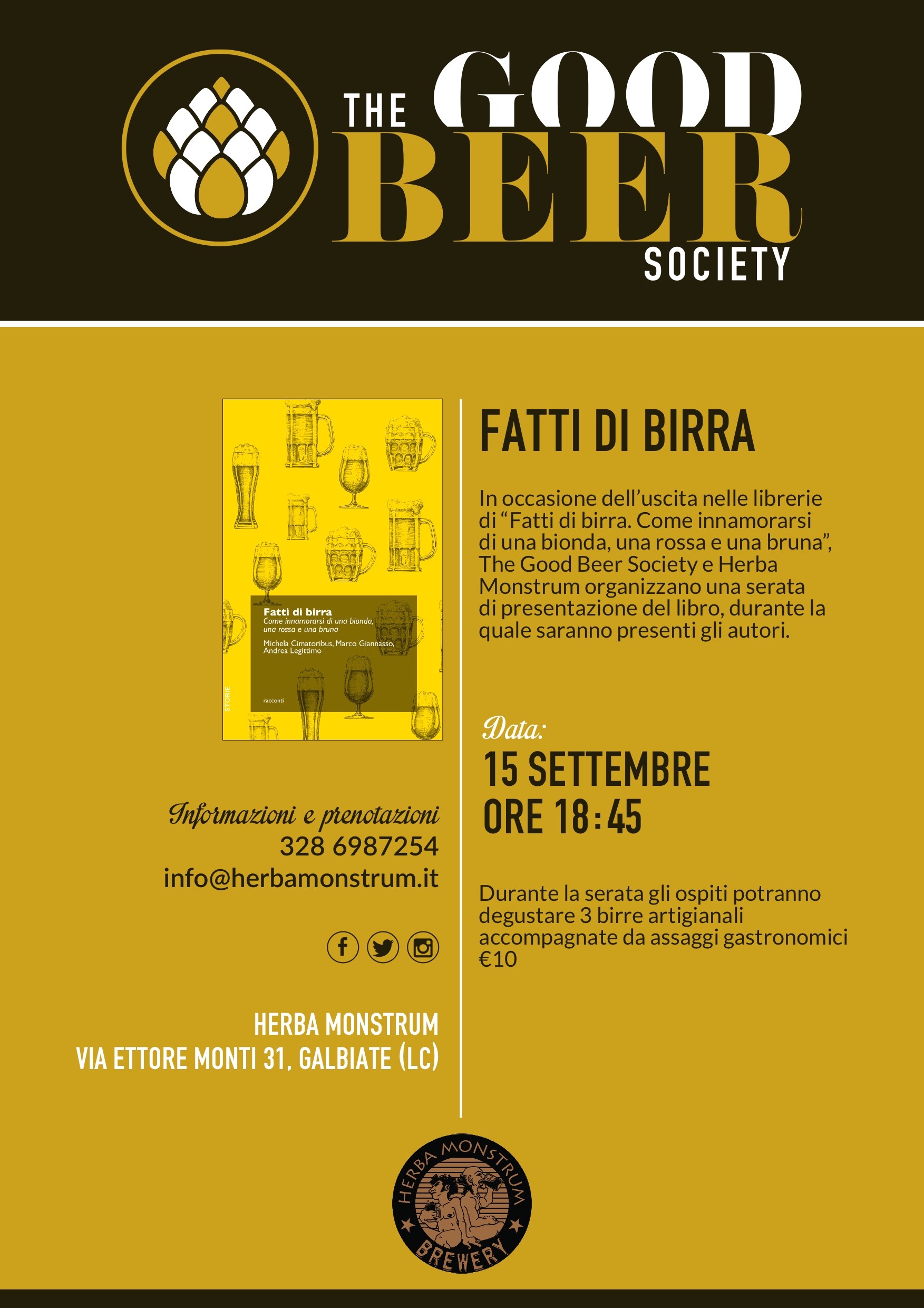 Fatti di Birra 2016 - Birreria artigianale Herba Monstrum, Galbiate Lecco