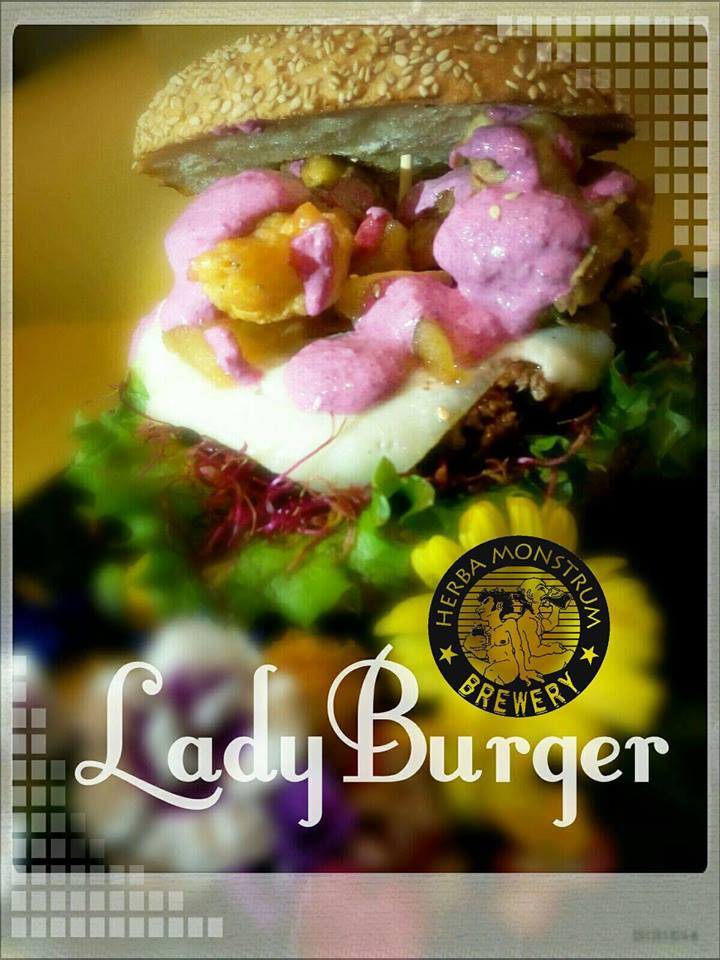 8 marzo 2018 - Lady Burger, Festa della Donna Da Herba Monstrum Brewery in via Ettore Monti, 29, 23851 in zona Ponte Azzone Visconti Lecco