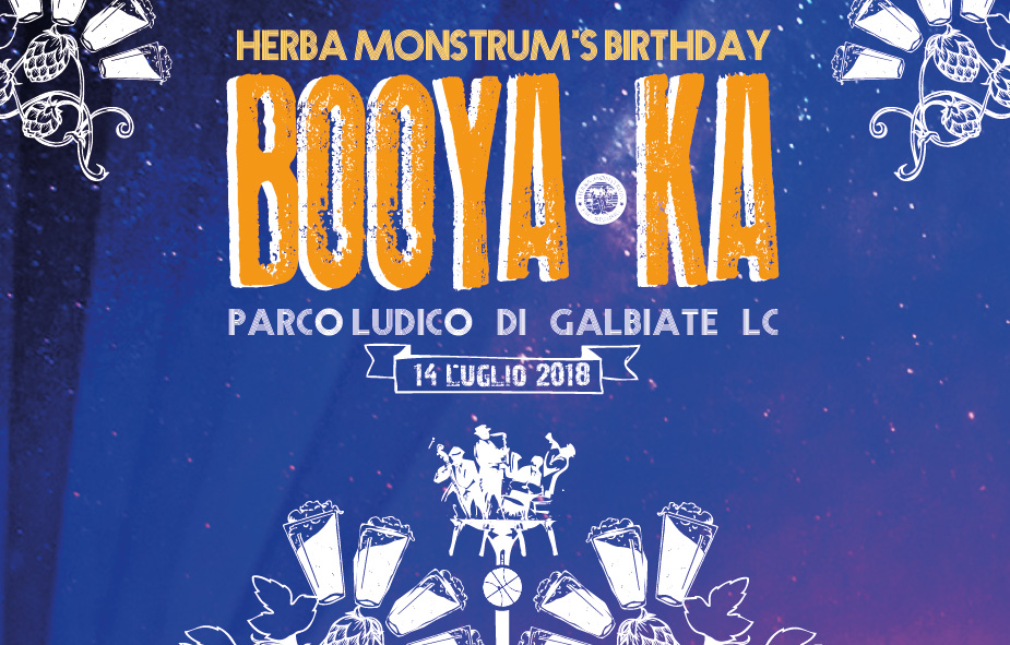 Booyaka! Buon compleanno Herba Monstrum. Parco Ludico Galbiate, 14 luglio 2018