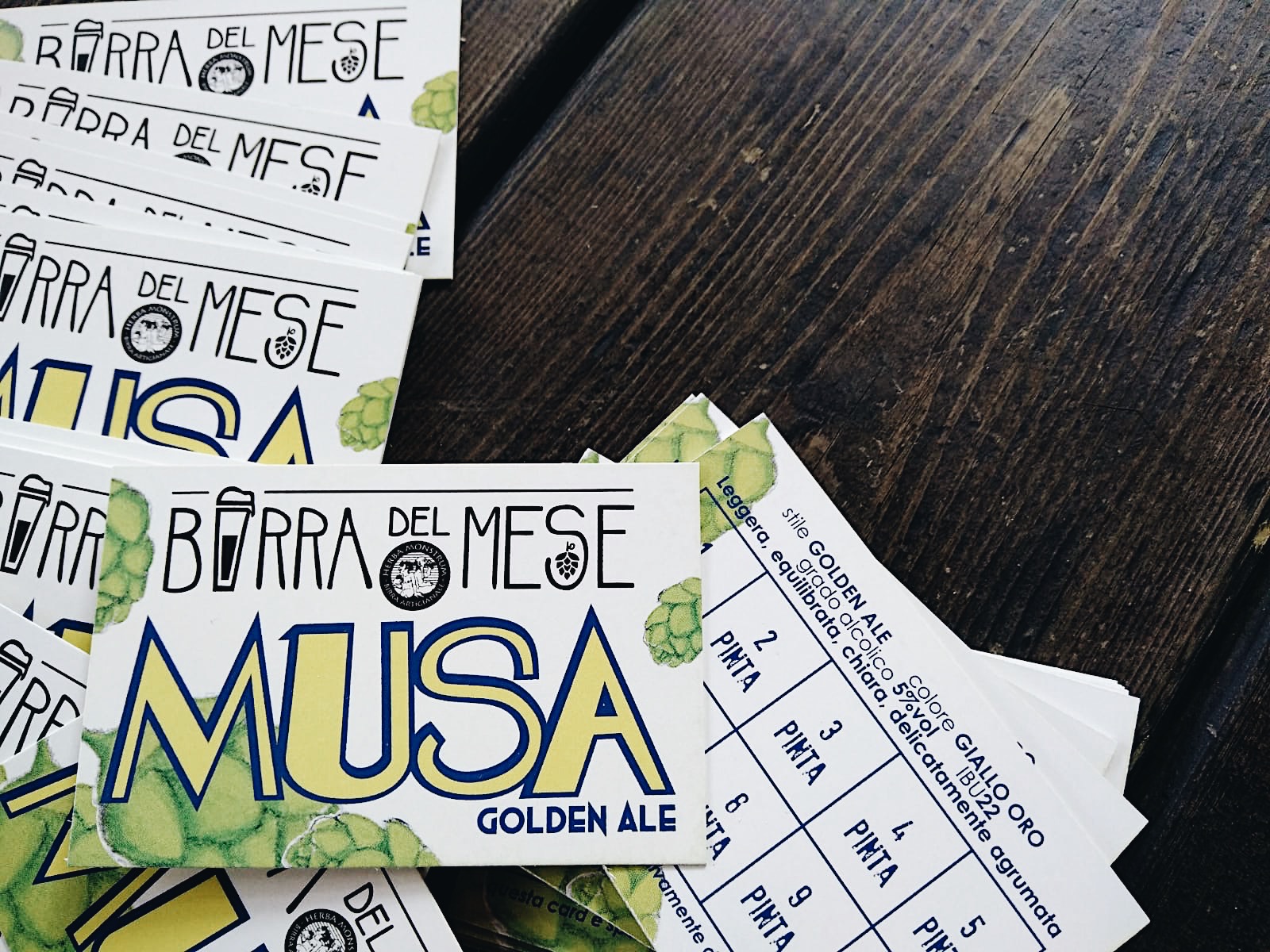 Musa, birra di Aprile 2019. Herba Monstrum Brewery via Ettore Monti, 29, 23851 in zona Ponte Azzone Visconti Lecco.