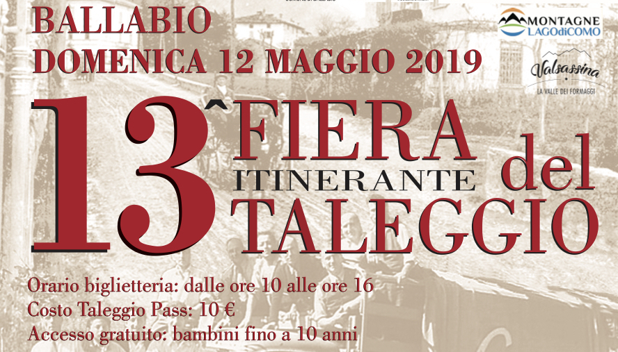 13 FIERA del Taleggio, Ballabio. Domenica 12 maggio 2019. Herba Monstrum Brewery via Ettore Monti, 29, 23851 in zona Ponte Azzone Visconti Lecco.