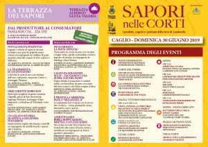 Sapori nelle Corti, Caglio. Domenica 30 giugno 2019, birre artigianali in bottiglia di Herba Monstrum Brewery. Il programma, volantino.