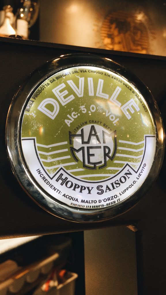 Hammer Beer DEVILLE - Hoppy Saison 5% Herba Monstrum Brewery via Ettore Monti, 29, 23851 in zona Ponte Azzone Visconti Lecco.